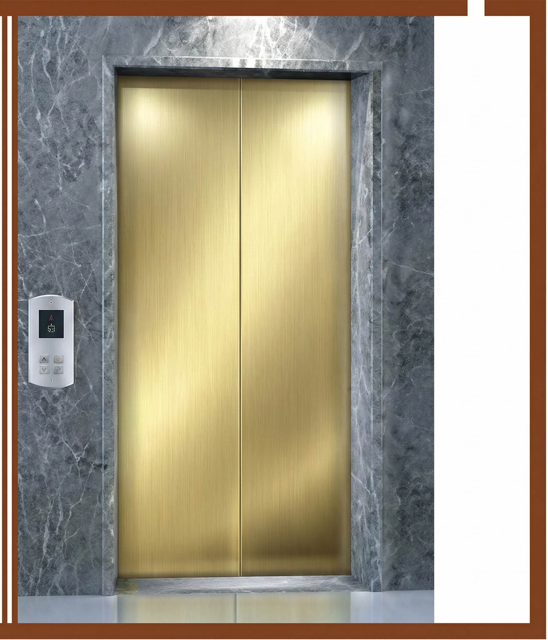 MS Powder Coated Door